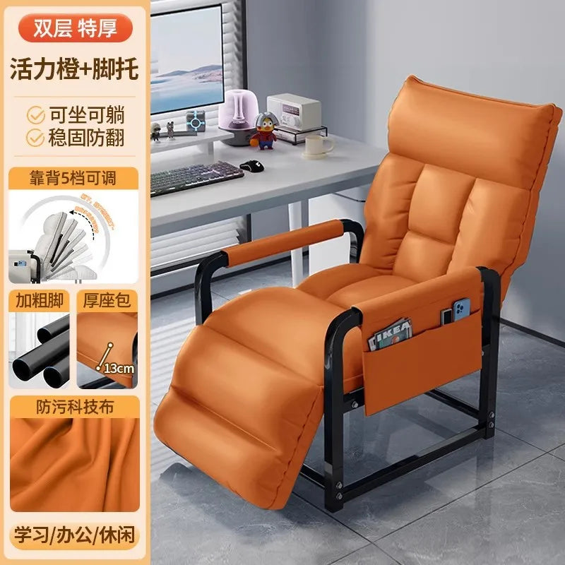 Folding Convertible Sofa Bed Recliner Lazy Armchair Single Sofa