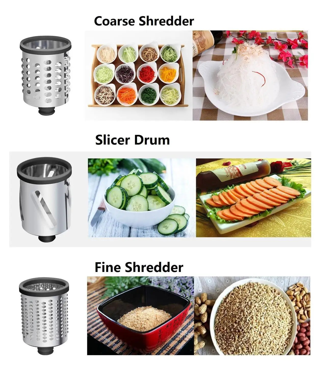 Attachment for KitchenAid Stand Mixers as Vegetable Chopper Accessory-Salad Maker