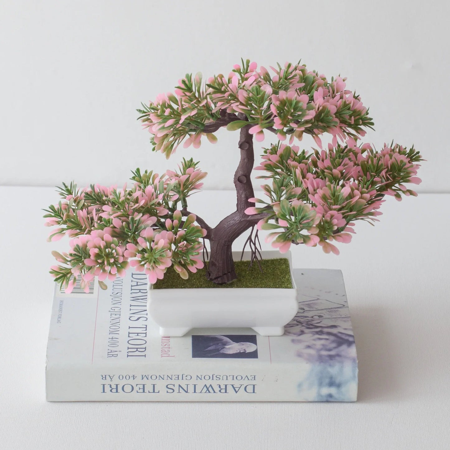 Bonsai Plastic Small Tree Pot Fake Plant Flower Potted Ornaments