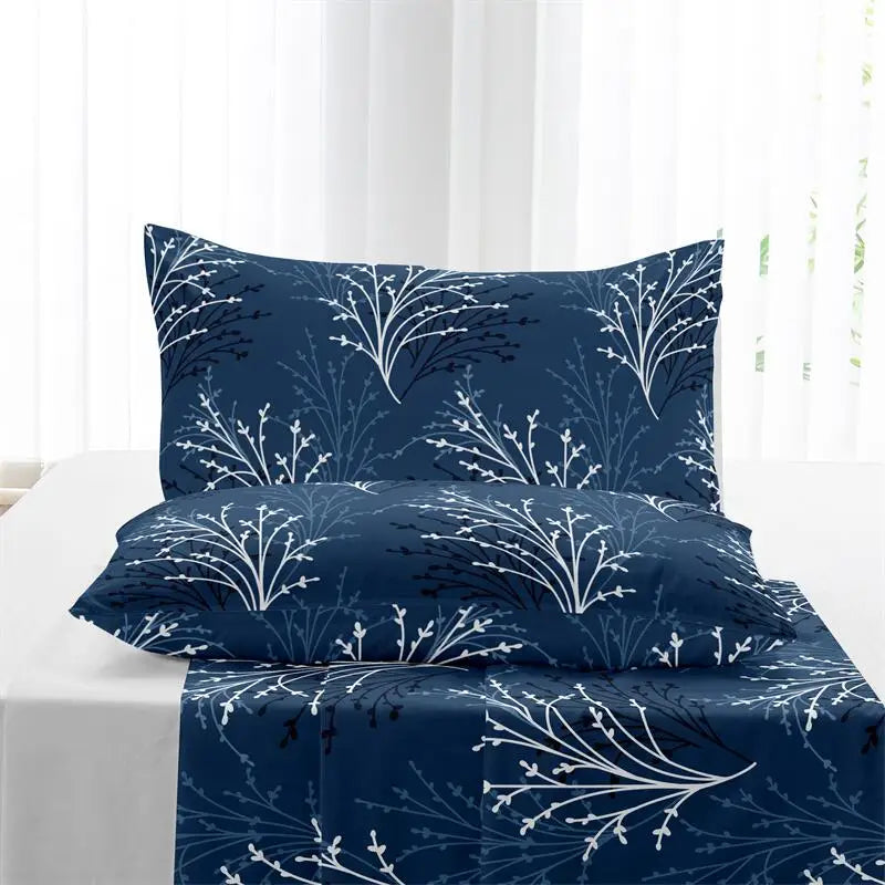 High Quality Skin Friendly Colored Bedding Set Quilt Cover