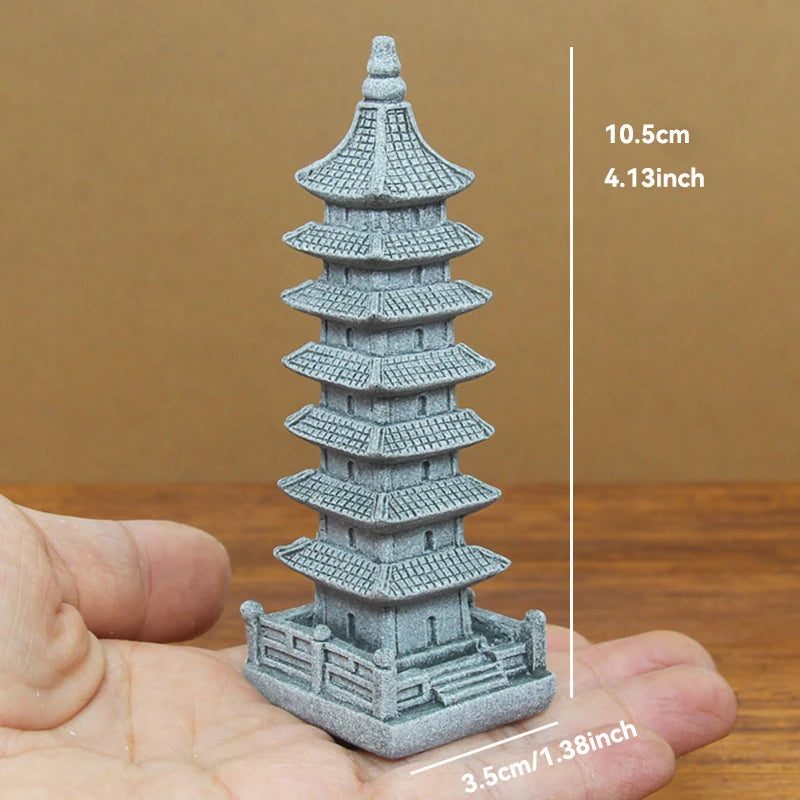 Japanese Garden Bonsai Rockery Lanscaping Home Decor