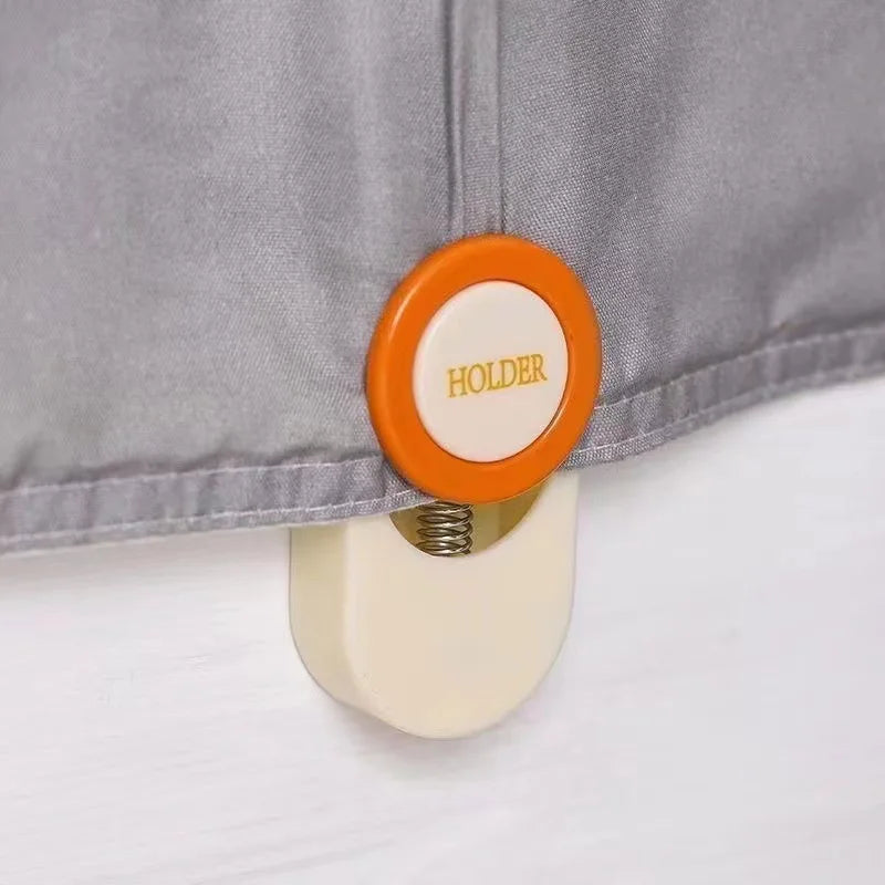 Non slip Bedding Cover, Quilt Cover, Anti running Safety Fixing Device