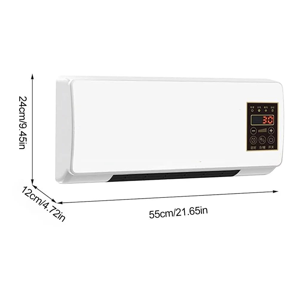 Wall Mount Air Conditioner 2 in 1 Heating Cooling Air Cooler Split Max