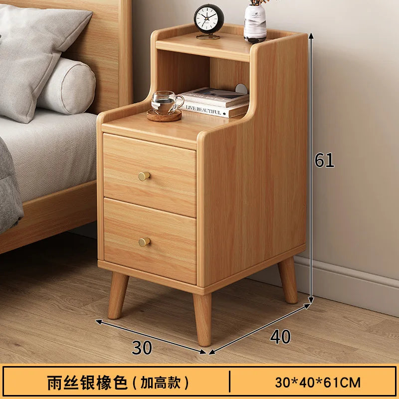 Modern Minimalist New Chinese Style Compact Narrow Bedside