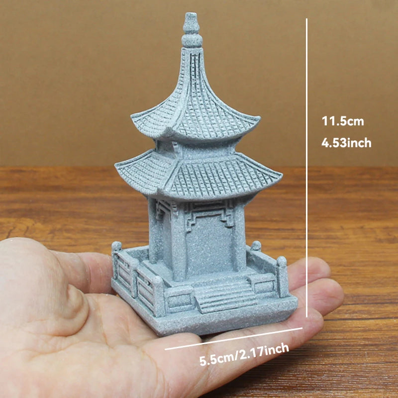 Japanese Garden Bonsai Rockery Lanscaping Home Decor