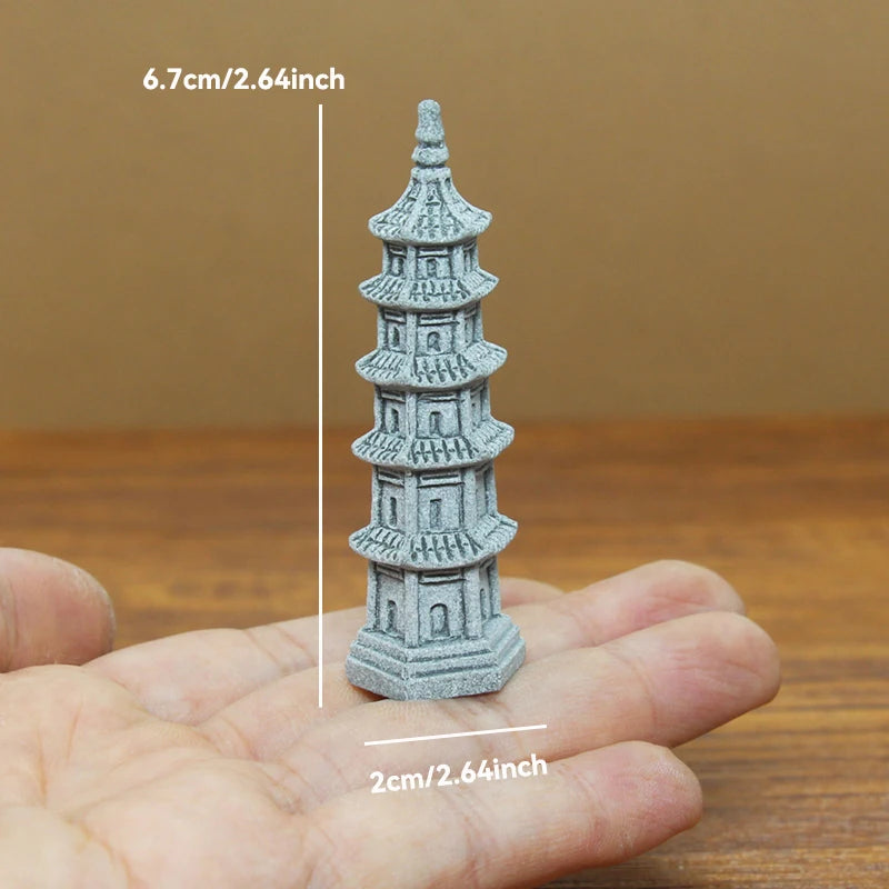 Japanese Garden Bonsai Rockery Lanscaping Home Decor