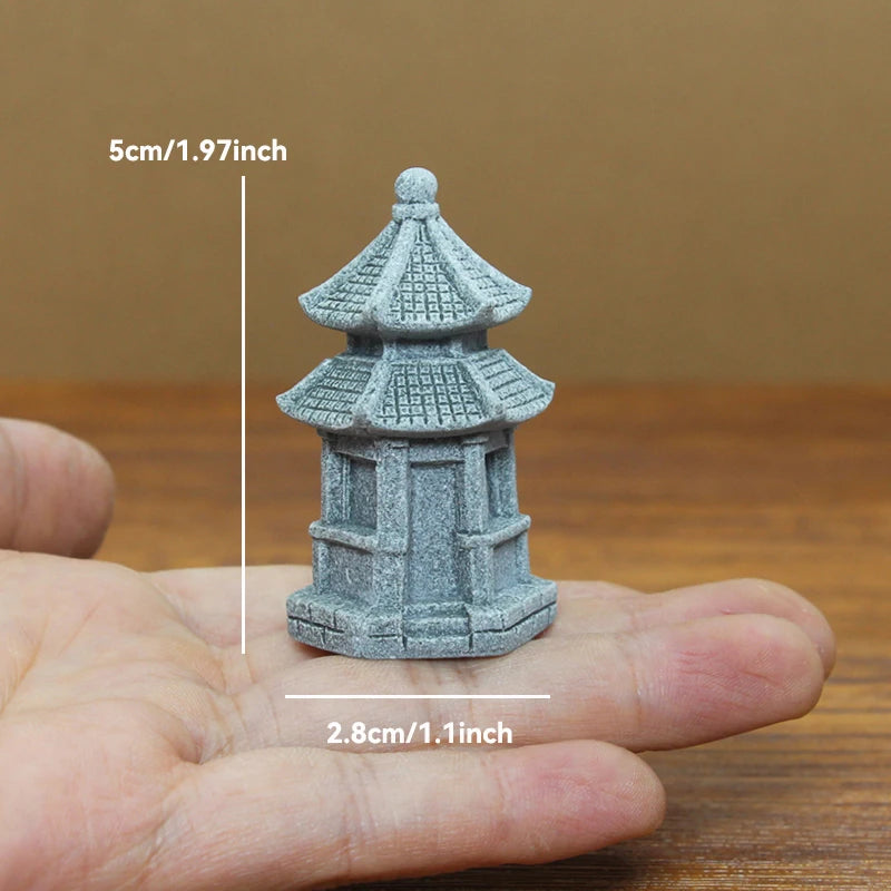 Japanese Garden Bonsai Rockery Lanscaping Home Decor