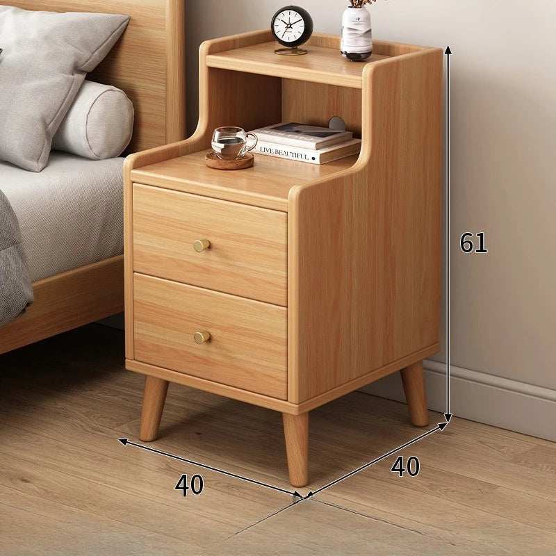 Modern Minimalist New Chinese Style Compact Narrow Bedside