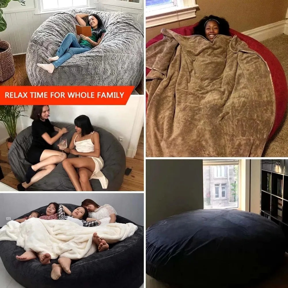 Bean Bag Chairs in Multiple Sizes and Colors Giant Foam
