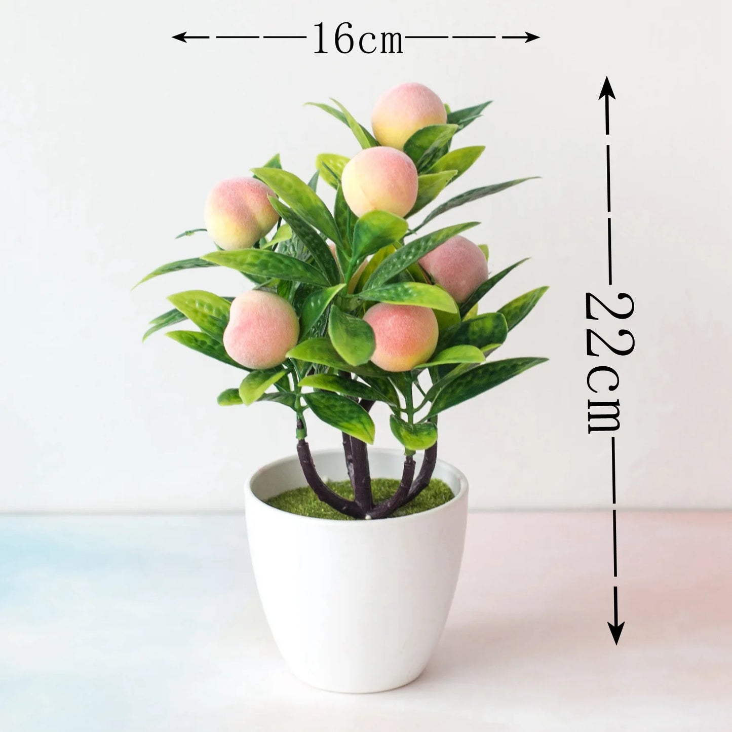 Bonsai Plastic Small Tree Pot Fake Plant Flower Potted Ornaments