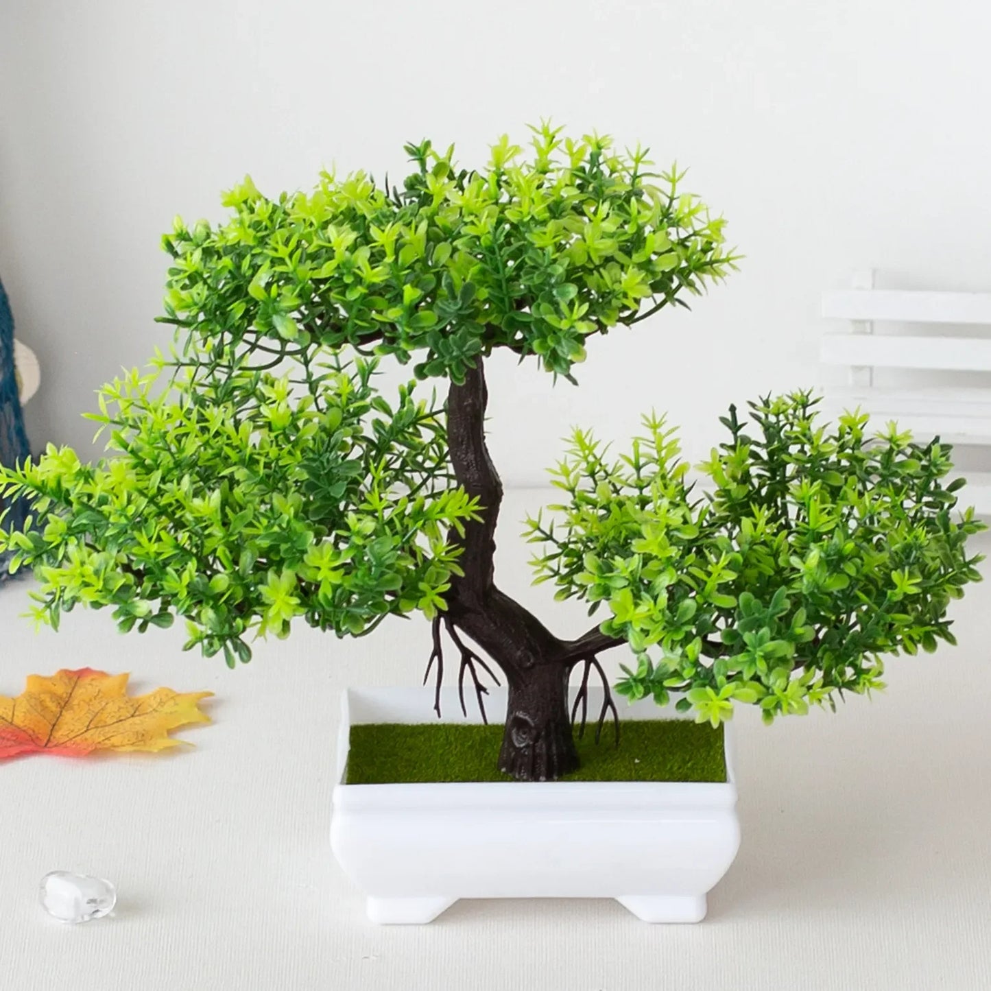 Bonsai Plastic Small Tree Pot Fake Plant Flower Potted Ornaments