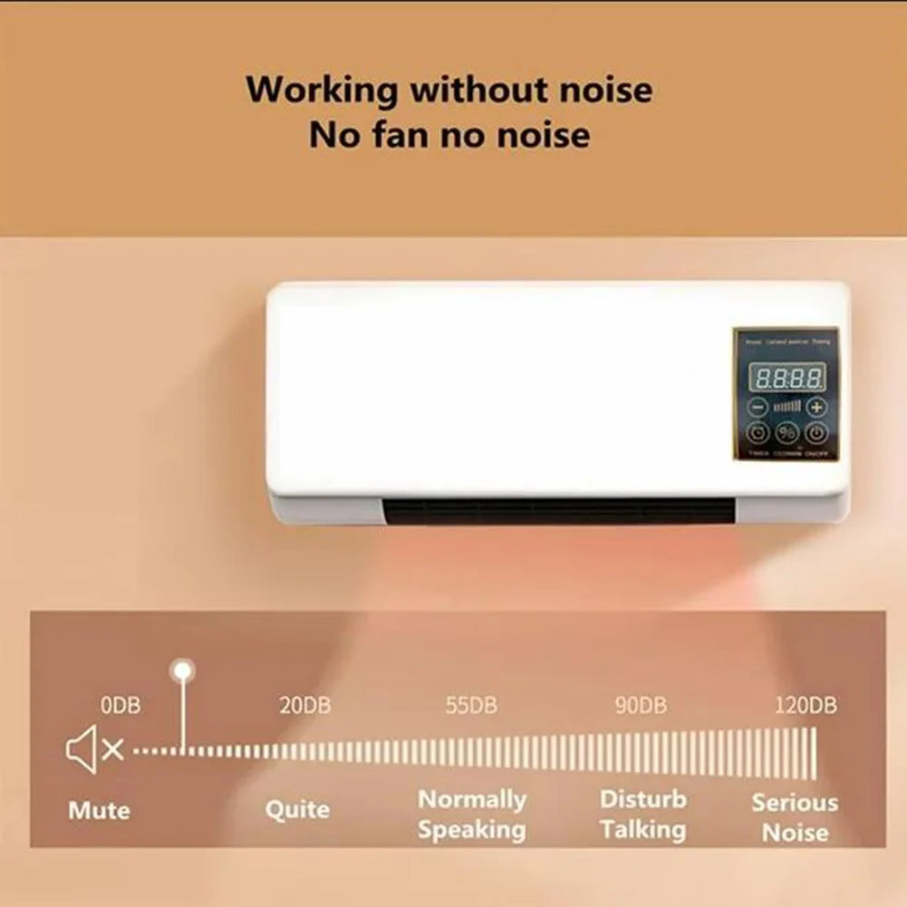 Wall Mount Air Conditioner 2 in 1 Heating Cooling Air Cooler Split Max