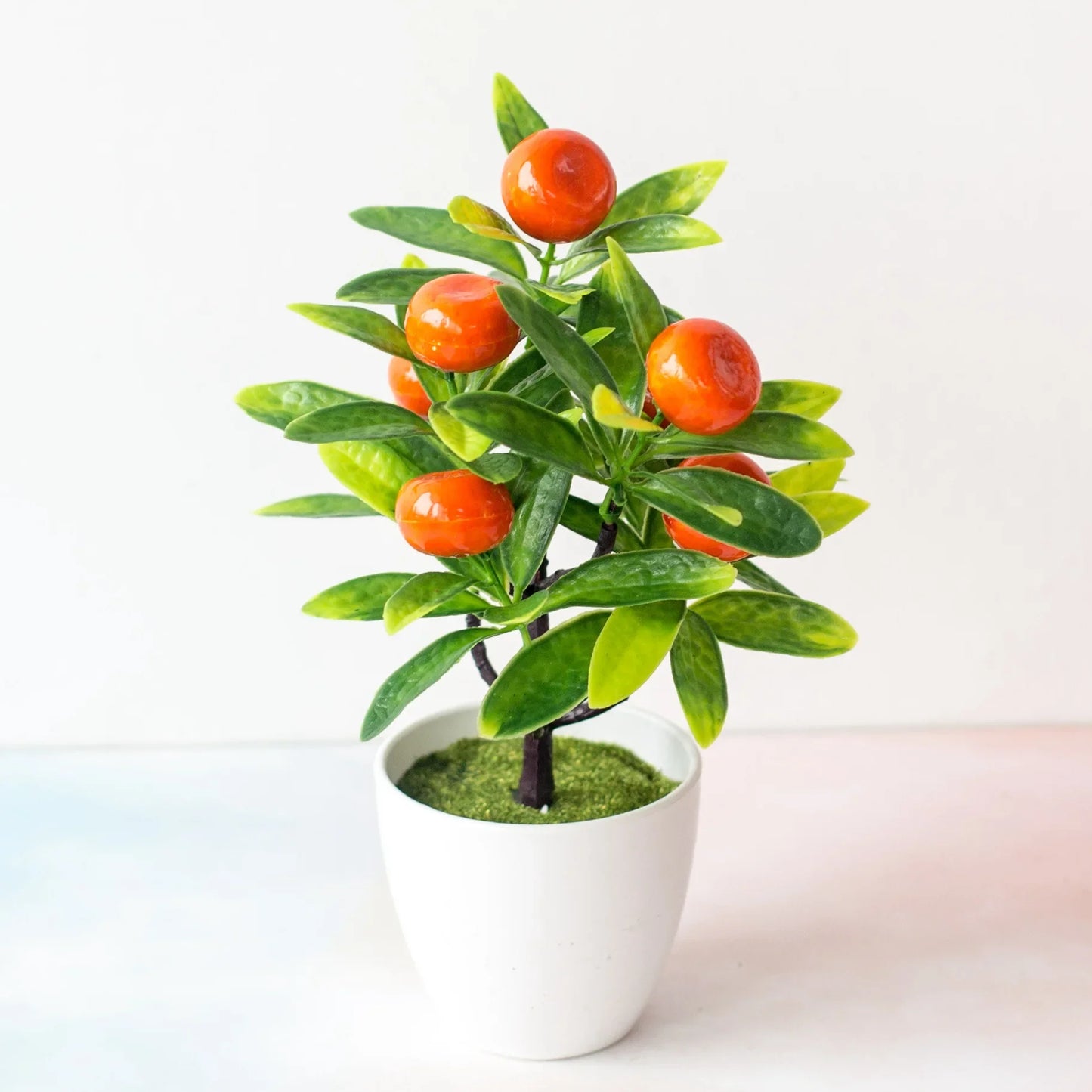 Bonsai Plastic Small Tree Pot Fake Plant Flower Potted Ornaments