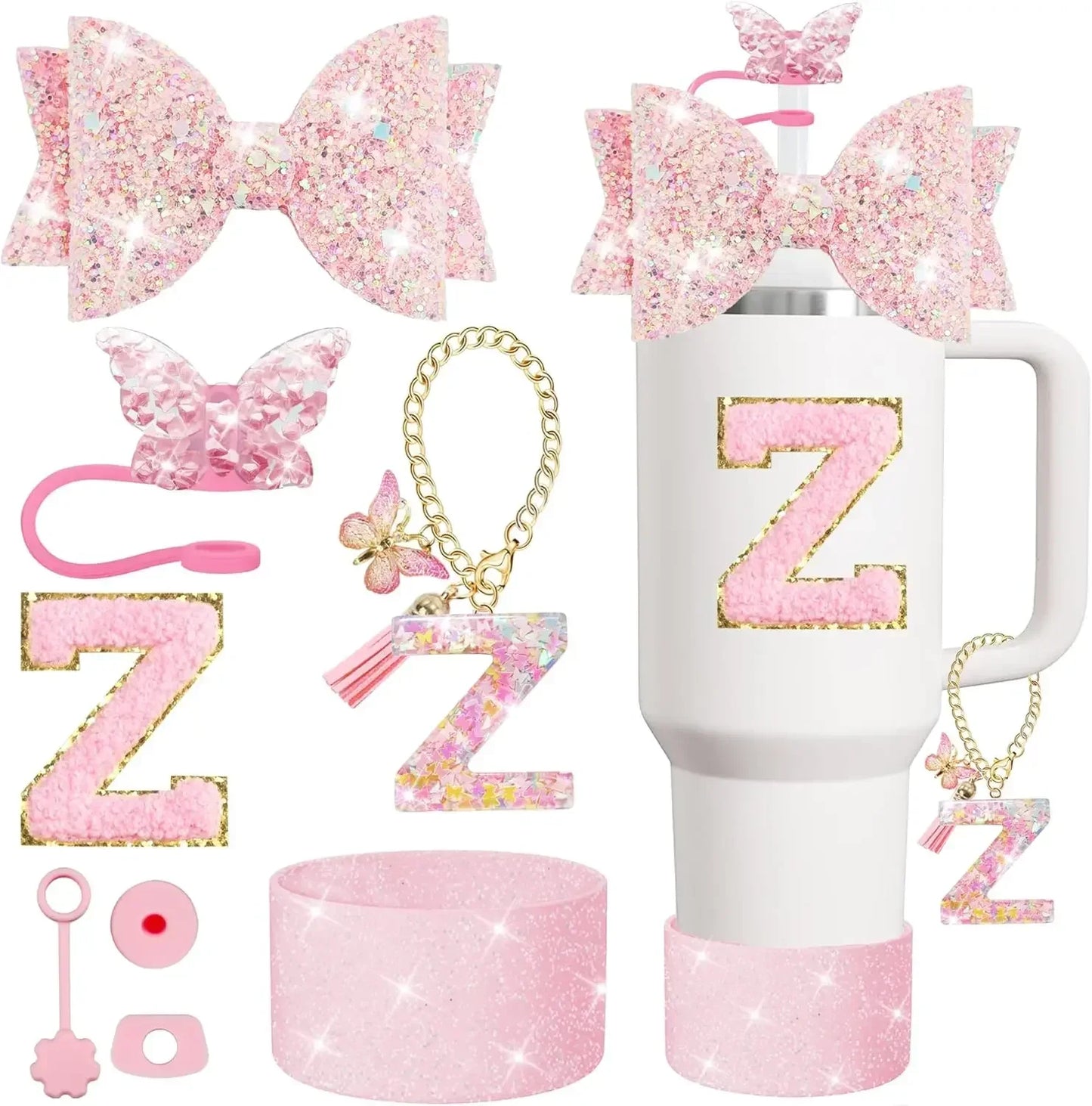 Accessories Set for Stanley Cup 30 40oz Tumbler Straw Topper Cover Cap Boot