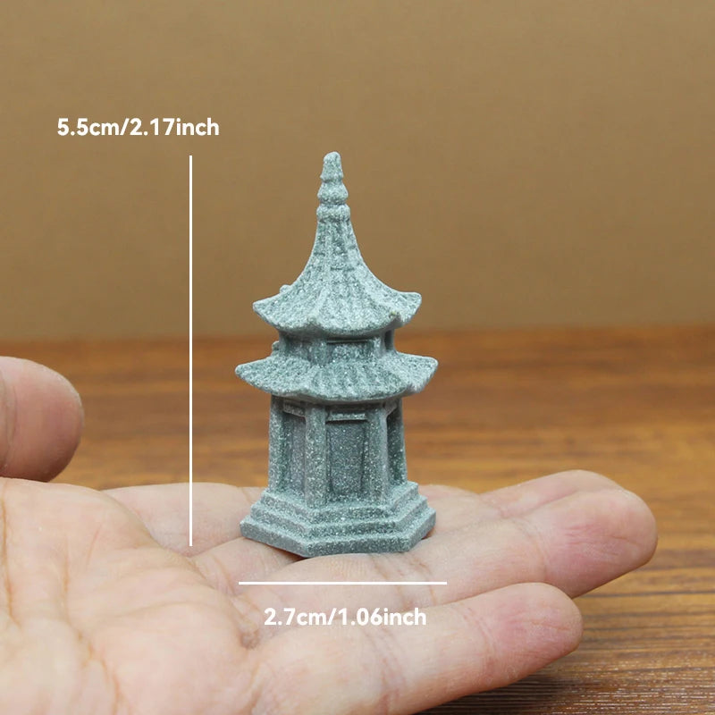 Japanese Garden Bonsai Rockery Lanscaping Home Decor