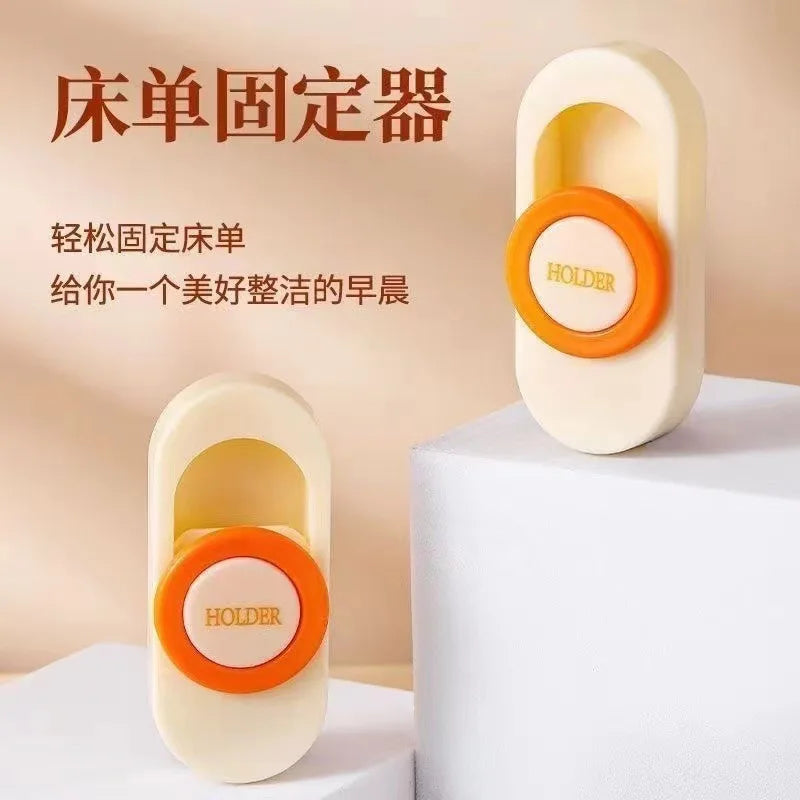 Non slip Bedding Cover, Quilt Cover, Anti running Safety Fixing Device