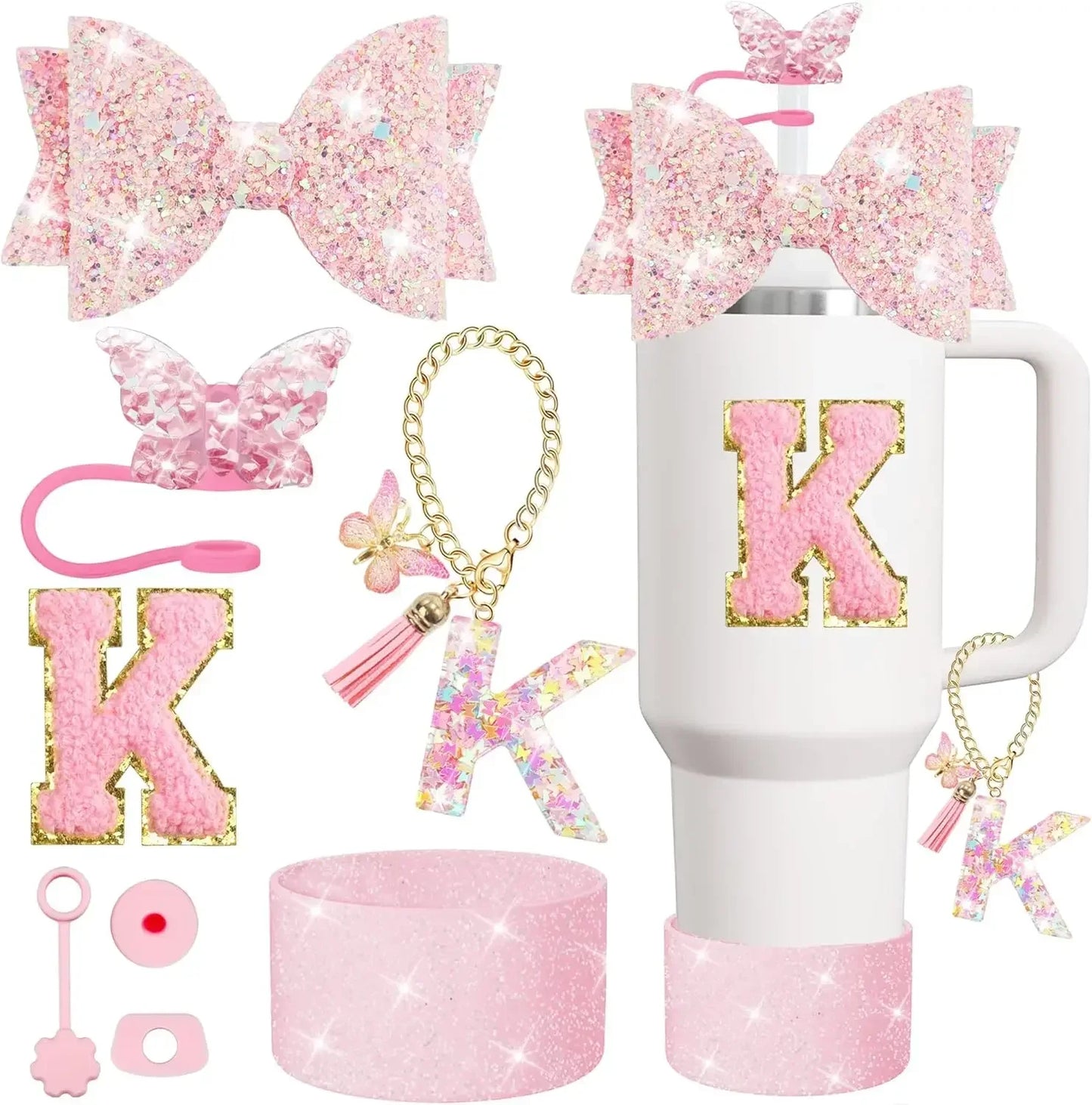 Accessories Set for Stanley Cup 30 40oz Tumbler Straw Topper Cover Cap Boot