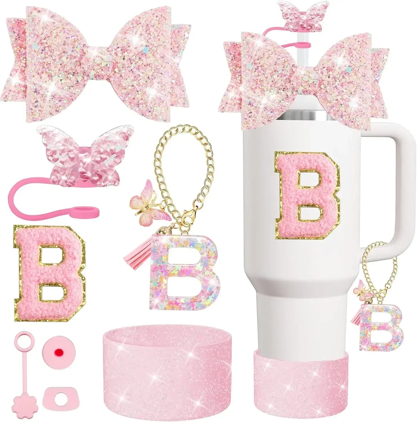 Accessories Set for Stanley Cup 30 40oz Tumbler Straw Topper Cover Cap Boot