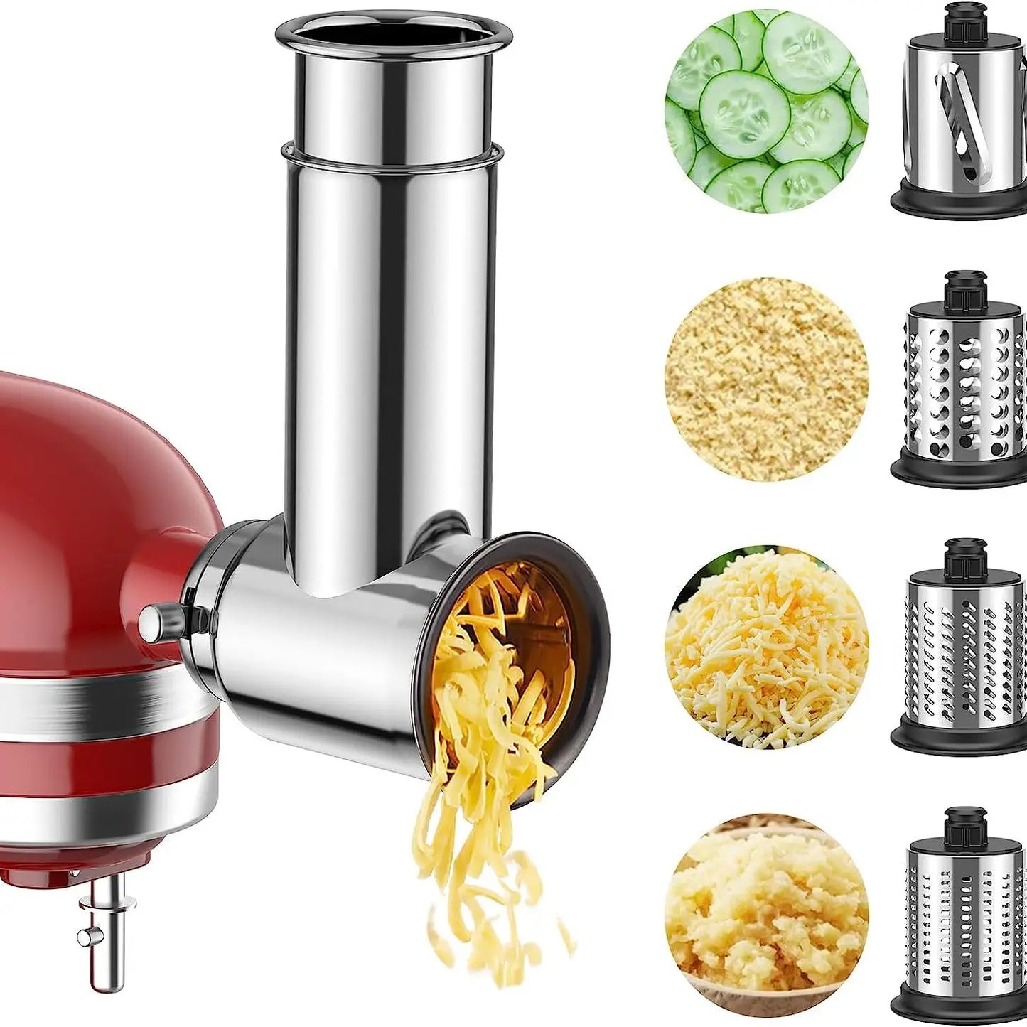 Attachment for KitchenAid Stand Mixers as Vegetable Chopper Accessory-Salad Maker