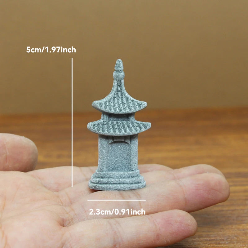 Japanese Garden Bonsai Rockery Lanscaping Home Decor