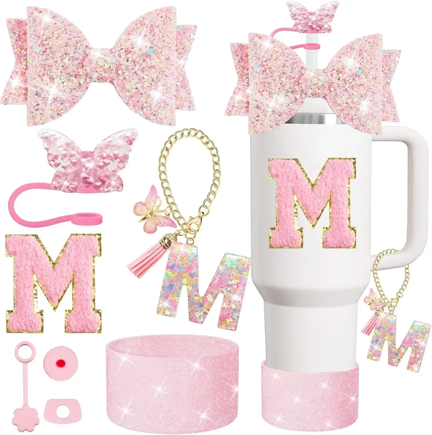 Accessories Set for Stanley Cup 30 40oz Tumbler Straw Topper Cover Cap Boot